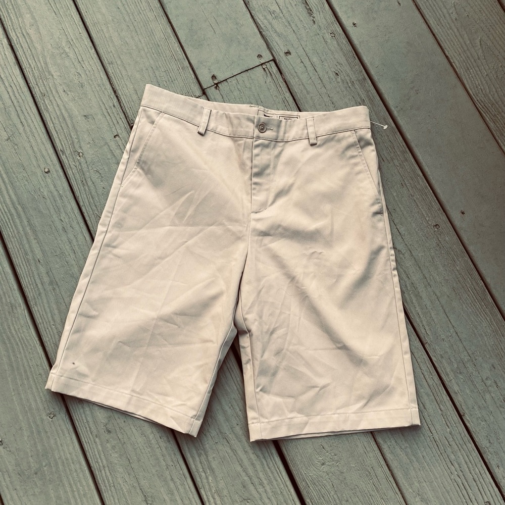 NWOT Slazenger - Boys (uniform) khaki shorts, Size: XL